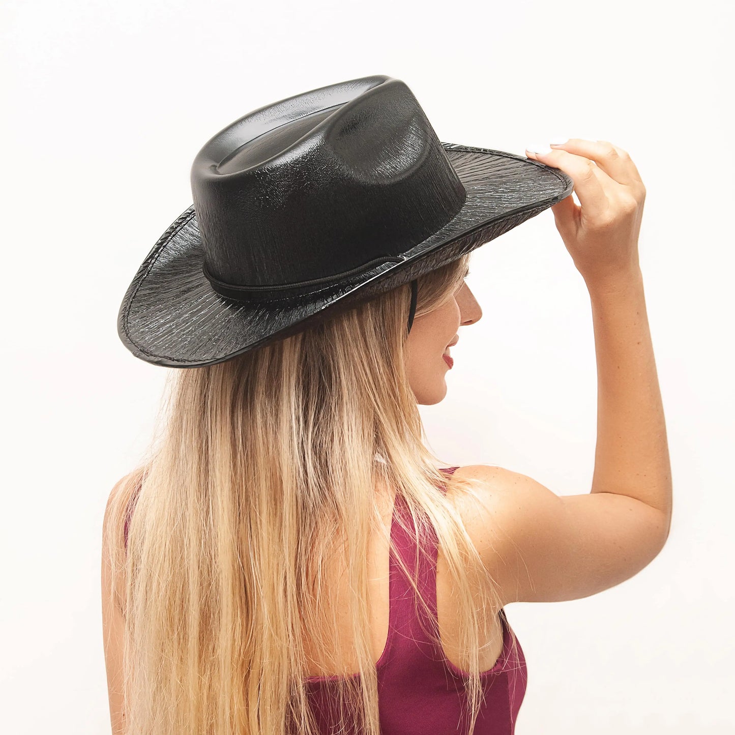 Black Space Cowgirl Hat