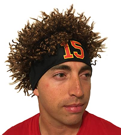 Mahomes Headband Wig