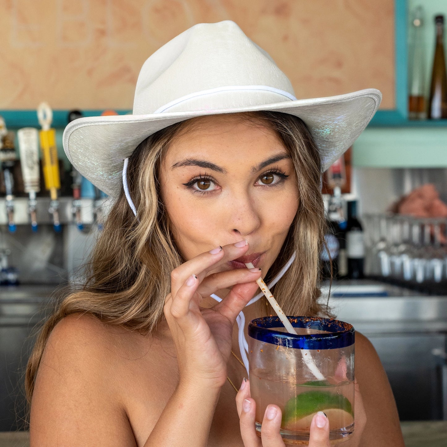 White Space Cowgirl Hat