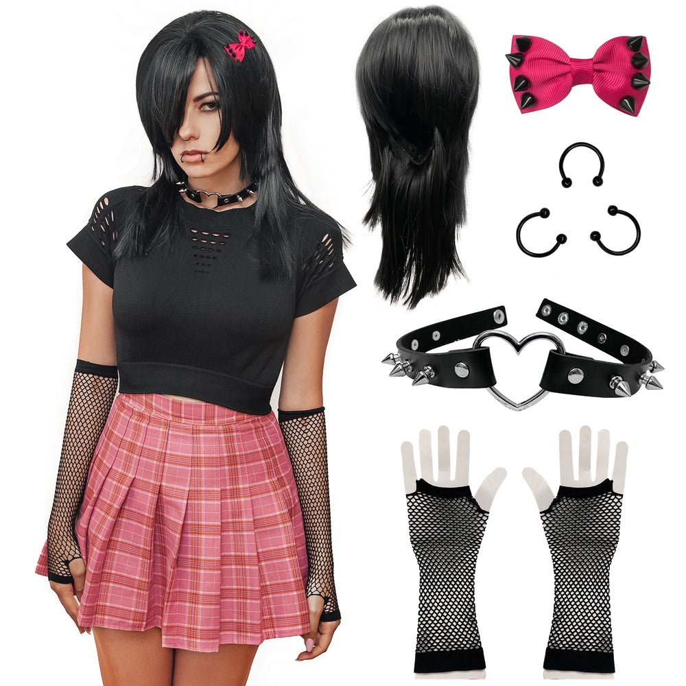Emo Costume Set for Women