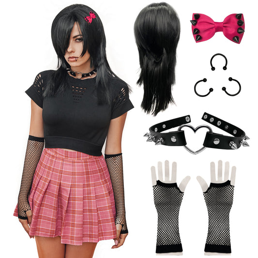 Emo Costume Set for Women
