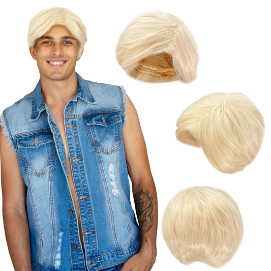 Blonde Beach Dude Wig