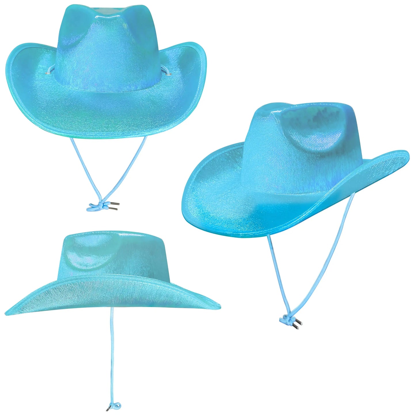 Blue Space Cowgirl Hat