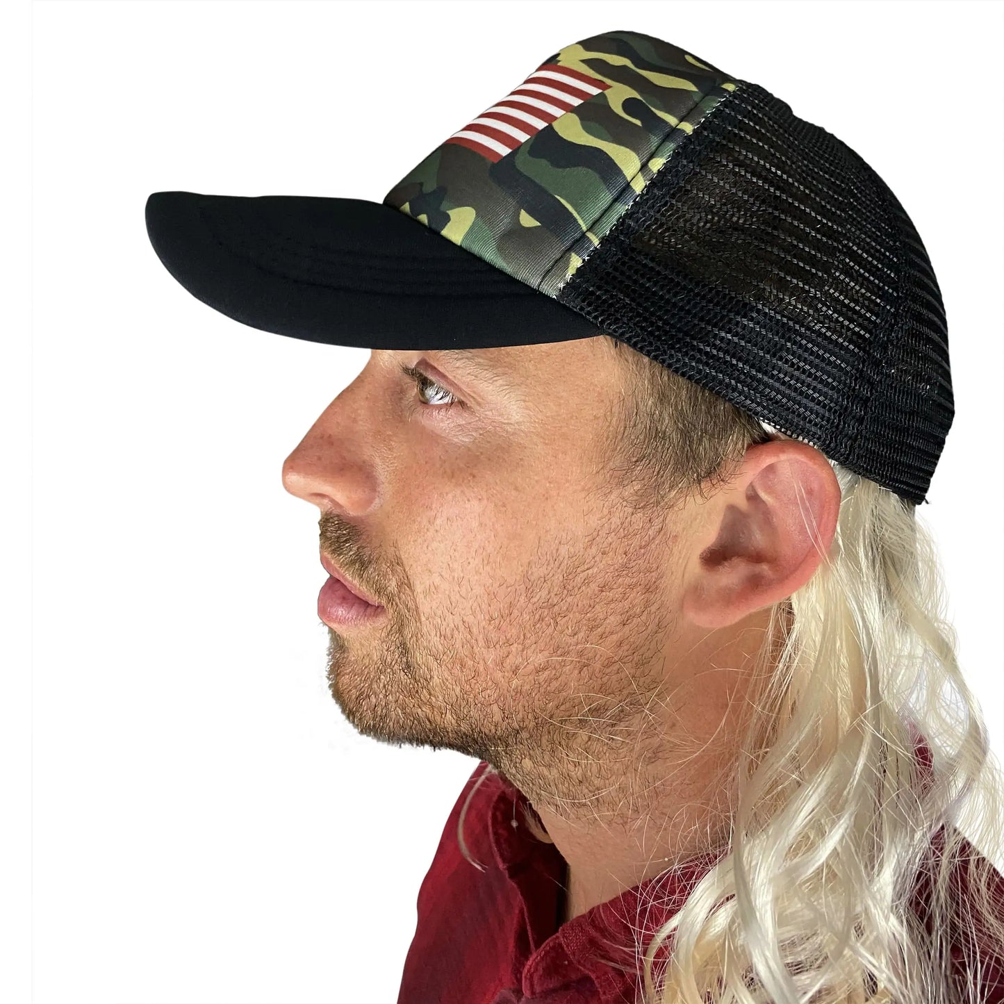 Blond Mullet Hat