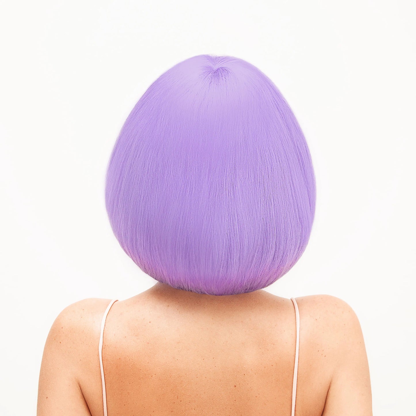 Purple Thick Bob Wig