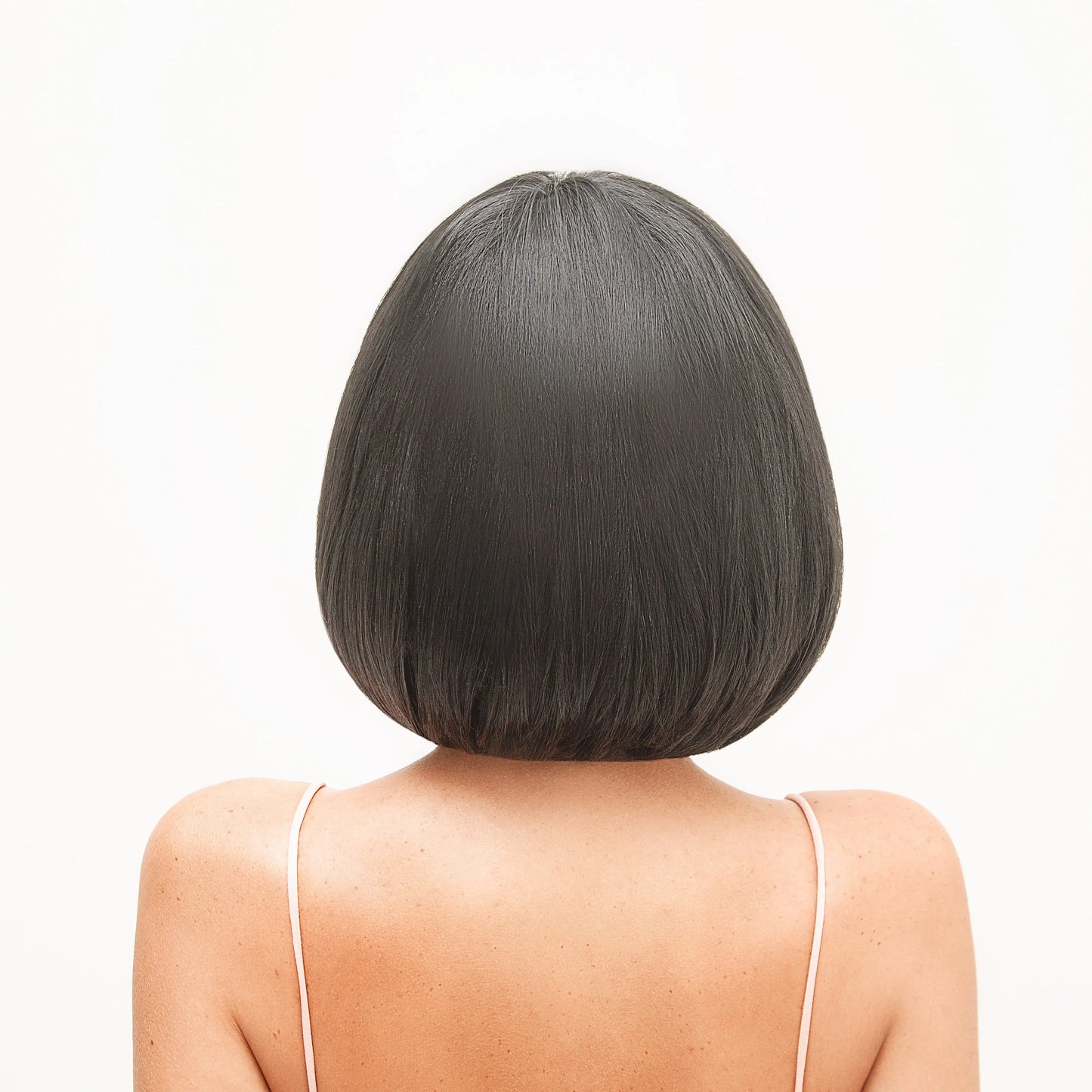 Black Thick Bob Wig