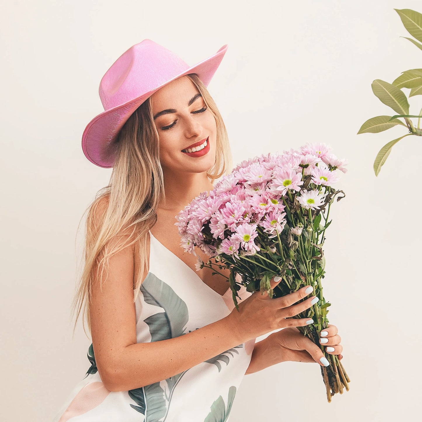 Pink Space Cowgirl Hat